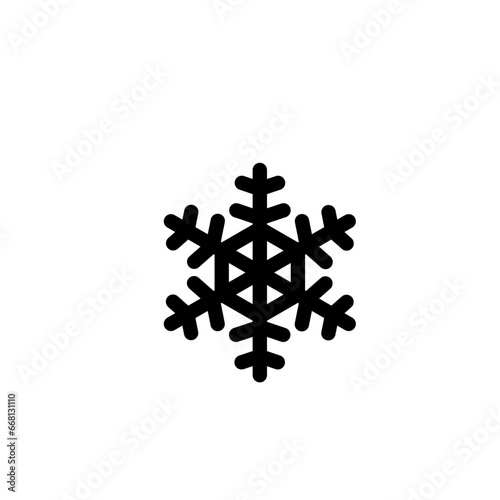 Snow icon vector