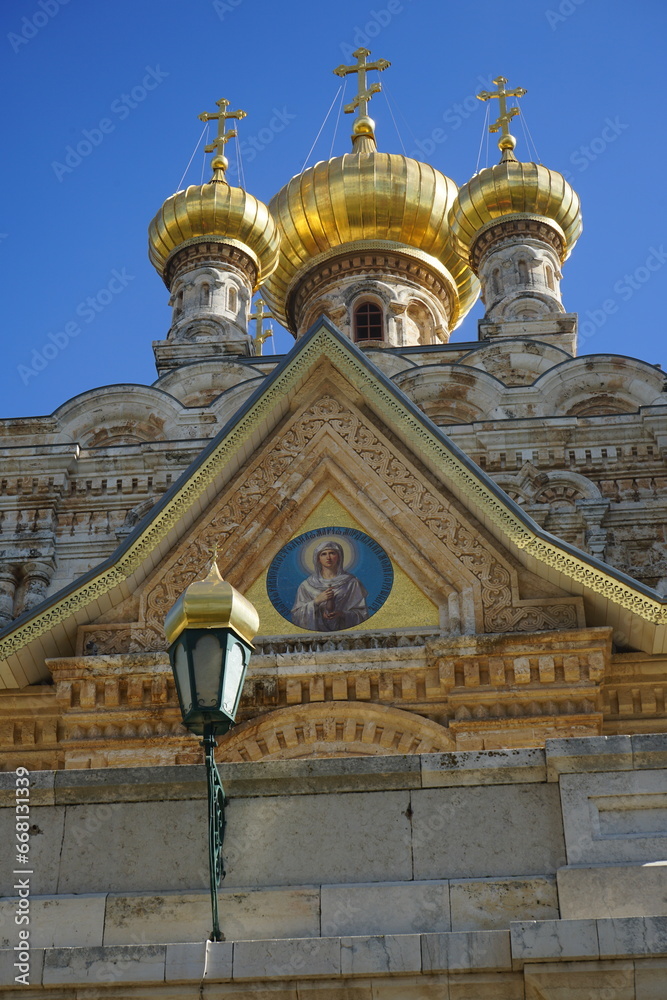 Obraz premium Russian Orthodox Convent of St. Mary Magdalene