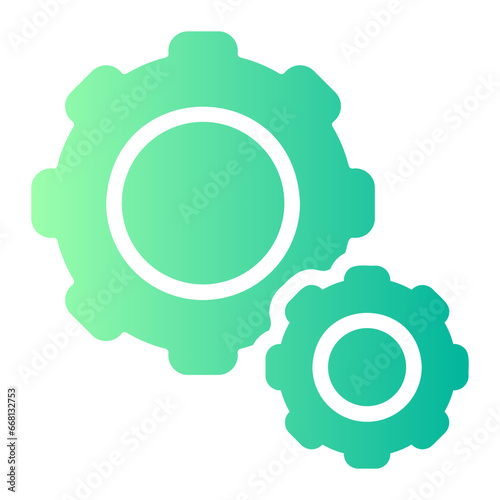 processing gradient icon