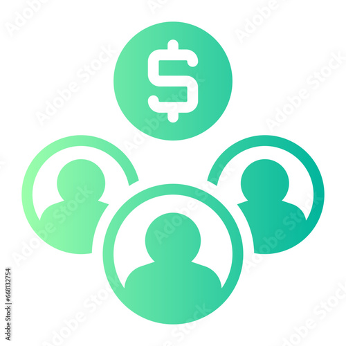 profits gradient icon