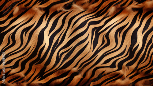 Artificial pattern background resembling a tigers 