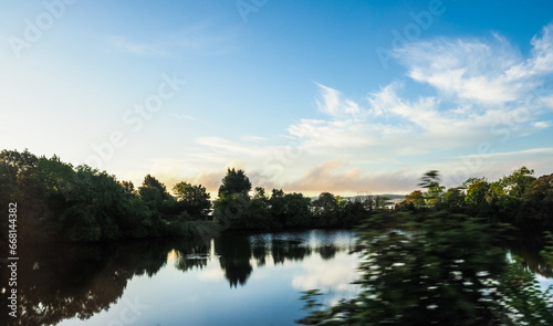 River Tay in Scottish Lowlands