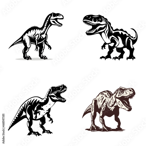 dinosaur svg  dinosaur png  dinosaur illustration  dinosaur vector  dinosaur  animal  reptile  jurassic  prehistoric  illustration  dino  silhouette  extinct  vector  isolated  monster  white  lizard 