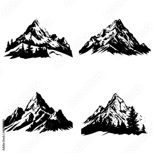 mountain silhouette, mountain svg, mountain png, mountain illustration, mountain, landscape, snow, volcano, nature, sky, peak, mount, travel, mountains, winter, fuji, mt, scenery, japan, view, lake, c