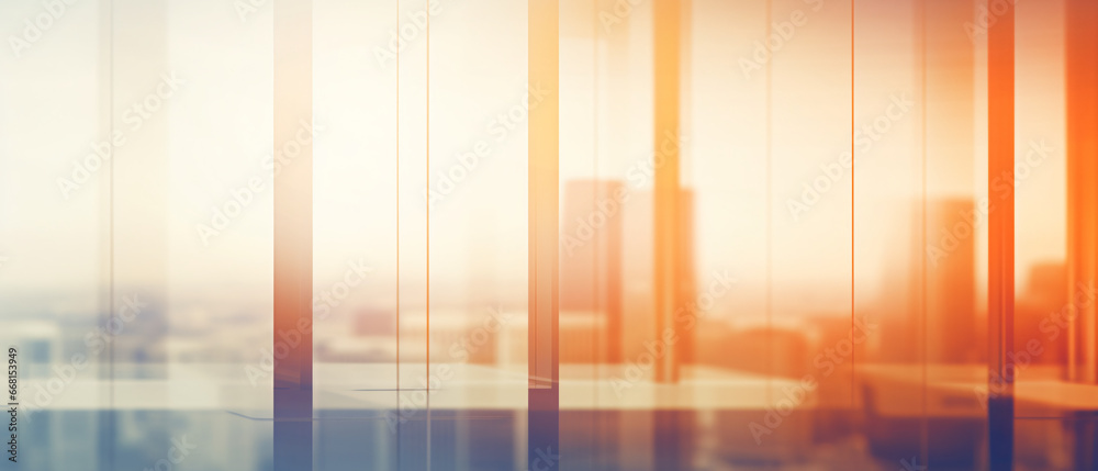Blur abstract background from office