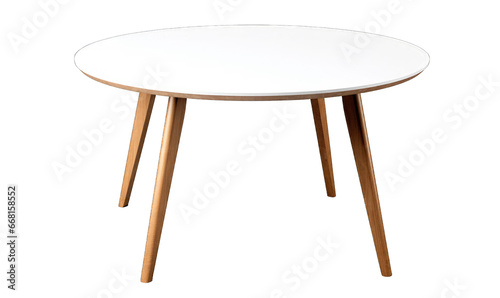 Dining Table. Transparent Background. PNG