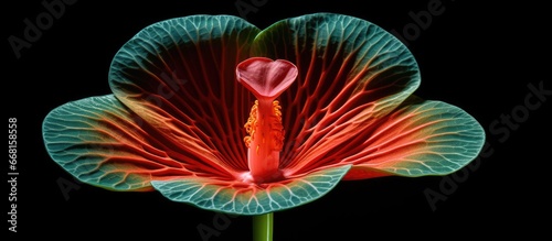 Amazonian flower called Victoria regia photo