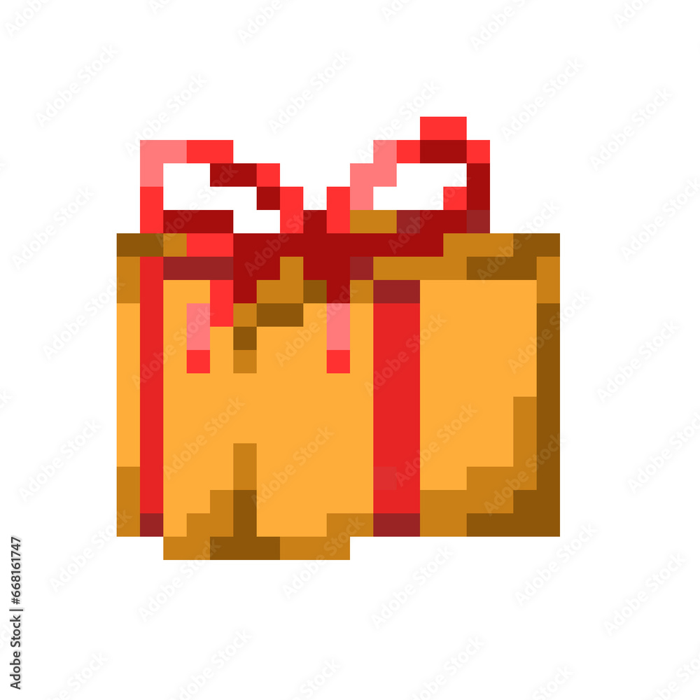 Obraz premium Holiday Christmas Gift Box
