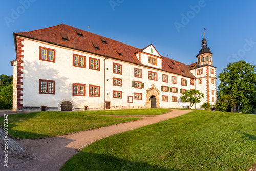 Schloss Wilhelmsburg in Schmalkalden/Thüringen im Sommer