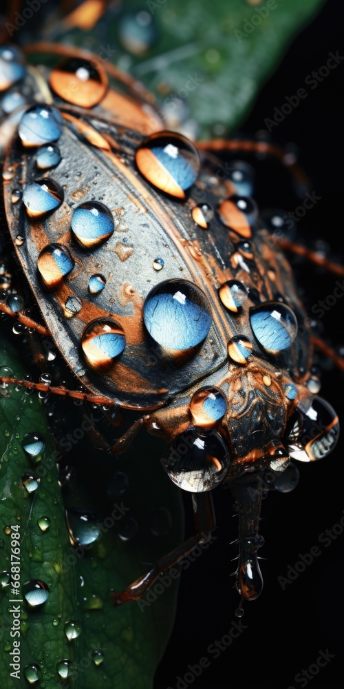 A bug sitting on a leaf. Perfect for nature and insect-related designs. A bug sitting on a leaf. Perfect for nature and insect-related designs.