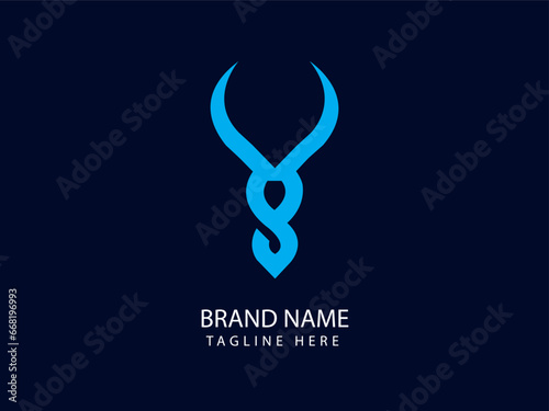 Y letter Scorpion logo