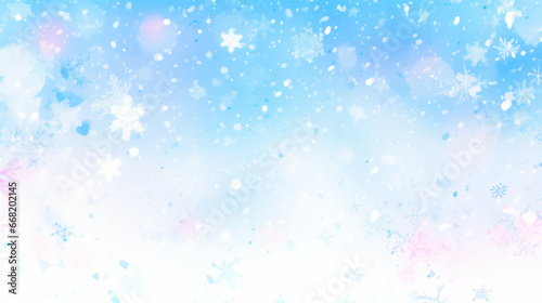 雪の降る壁紙素材