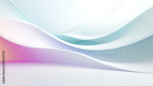 Abstract wave colorful business background. The wave is vibrant, For art texture, presentation design or web design and web background. Generative AI.