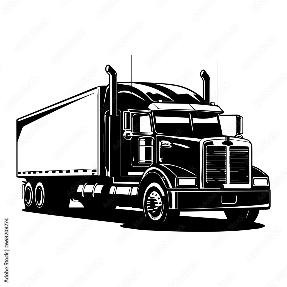 truck logo , container illustrator logo, truck illustration vector isolated. truck logo , container illustrator logo, truck illustration vector isolated.