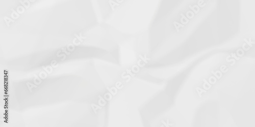 Crumpled paper texture and White crumpled paper texture crush paper so that it becomes creased and wrinkled. Old white crumpled paper sheet background texture.	
