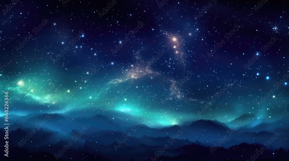 Amazing starry wallpaper for artistic creations