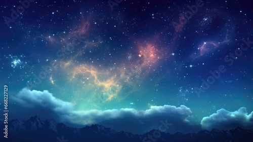 Beautiful universe background for artistic ideas