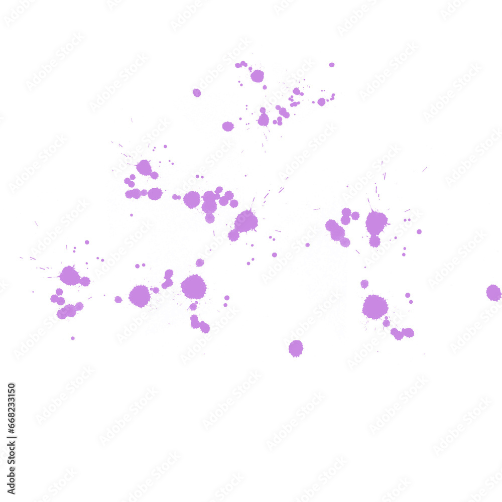 Fototapeta premium Watercolor splatter sparkle effect paint