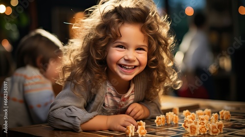 Child Engaging in Imaginative Play  Creating Precious Memories with Toy  Innocence and Joyful Childhood Moments
