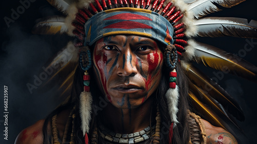 Indigena nativo americano 