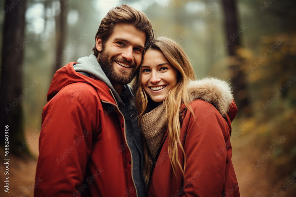 Picture generative ai concept of a beautiful couple traveling together enjoying their honeymoon Picture generative ai concept of a beautiful couple traveling together enjoying their honeymoon