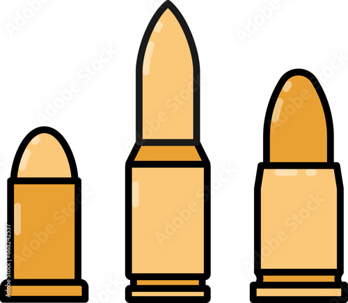 Bullets line icon