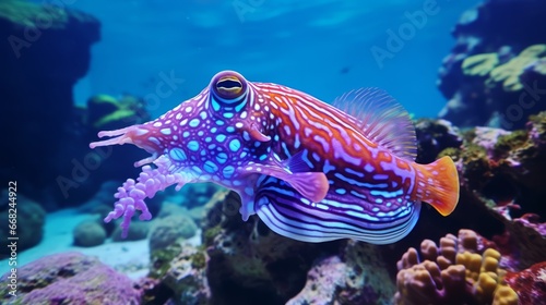 The Incredible Ability of Color-Changing Cuttlefish © mattegg