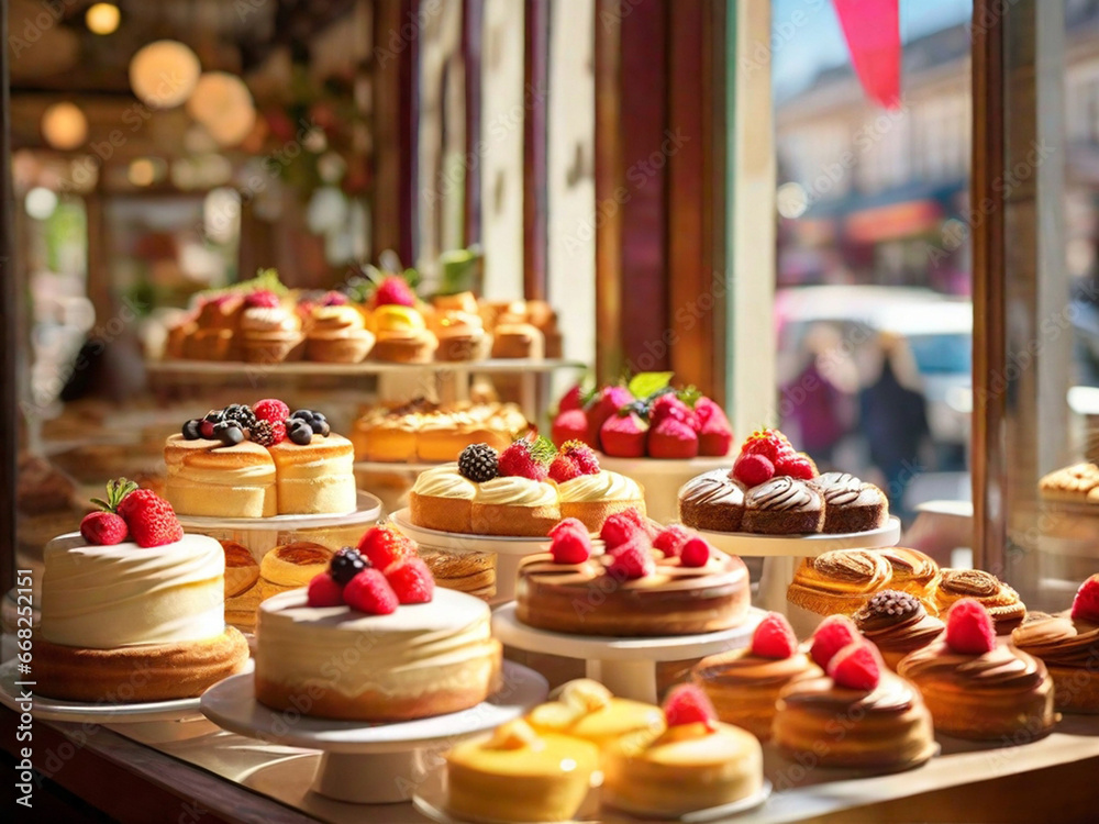 Delicious dessert photography, generative ai Delicious dessert photography, generative ai