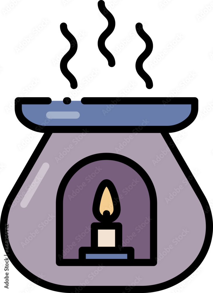 Aroma burner icon