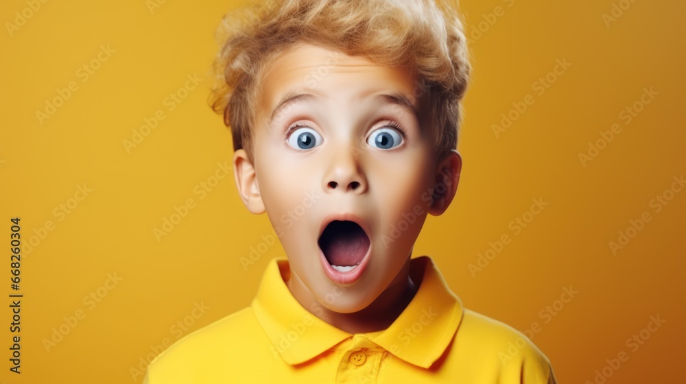 Child is suprised Child is suprised