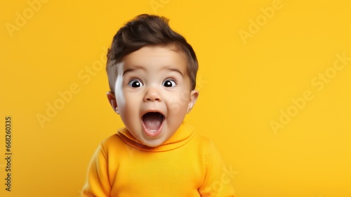 Child is suprised