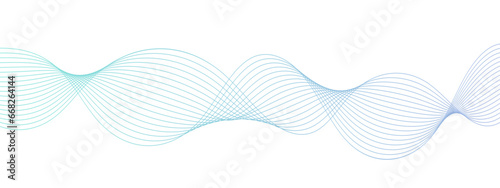 Abstract colorful wave line transparent background modern stream wave background and wave curve lines background. Vector business Illustration pattern of lines in transparent background