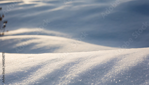 fresh snow textured background