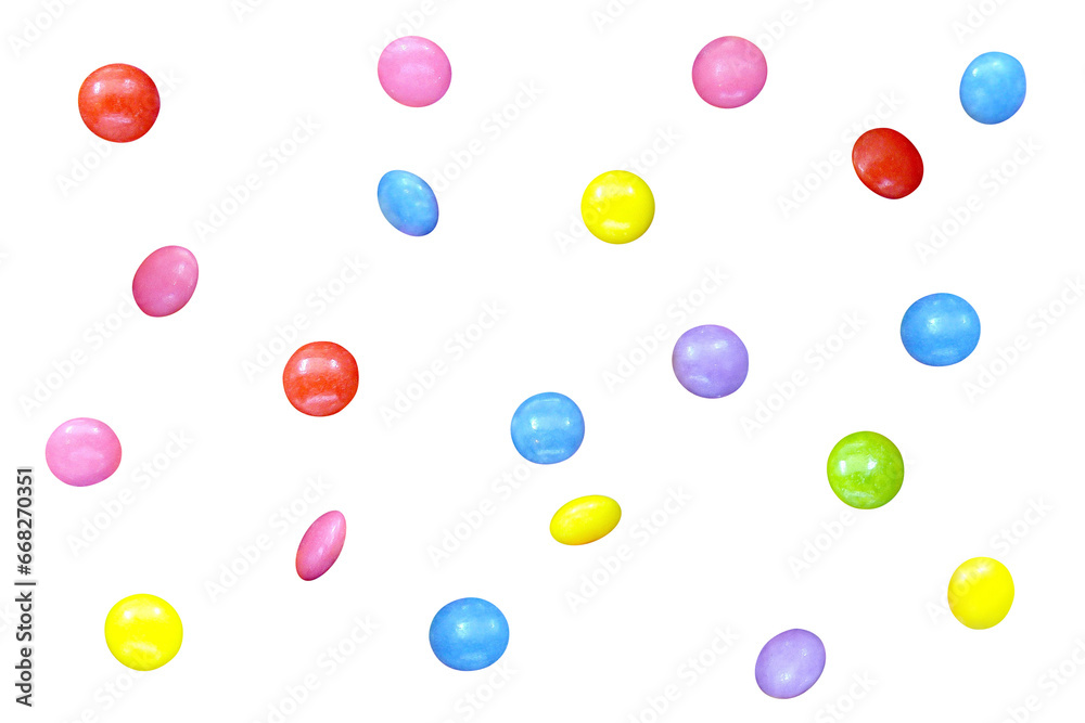 Colored Chocolate Beans Colored Chocolate Beans