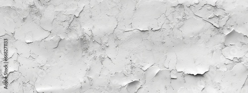 Seamless rough white plaster wall background texture overlay. Abstract painted stucco, cement grayscale displacement, bump, height map. Wallpaper backdrop repeat pattern