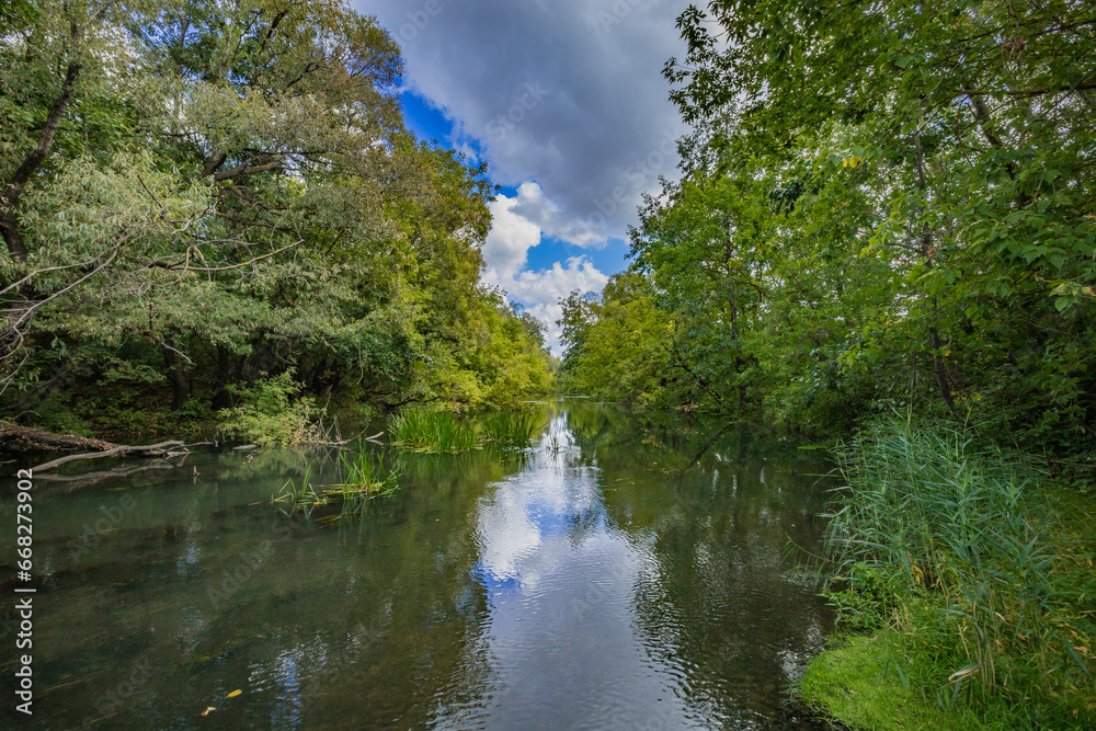 a river in remote wild places