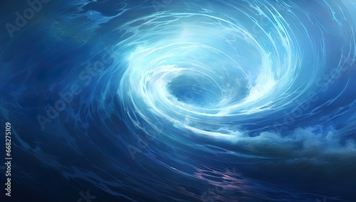 A blue energy vortex. Great for anime, backgrounds, graphic designs, fantasy, sci-fi and more. 