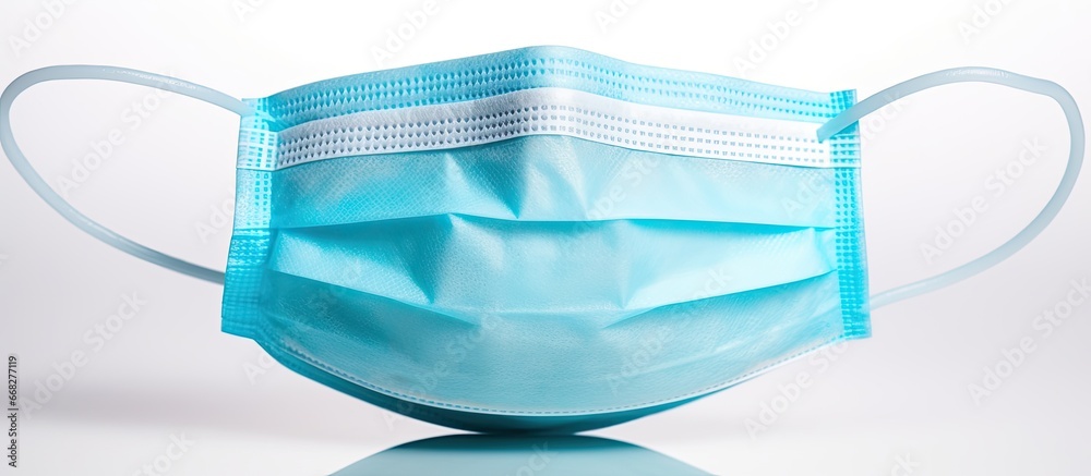 Health professionals wear a mask during surgery