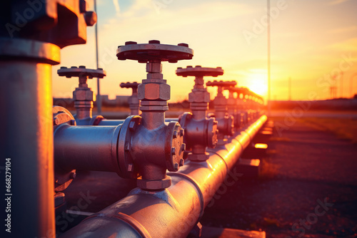 pipe and valves