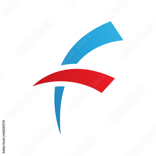Red and Blue Letter F Icon with Round Spiky Lines Free Download Red and Blue Letter F Icon with Round Spiky Lines - GFXLoad