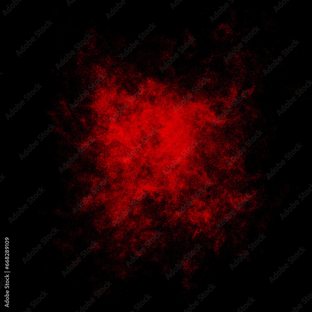 Red color powder explosion isolated on black background. Royalty high-quality free stock photo image Freeze motion of Red powder exploding. Colorful dust explode. Paint Holi, dust particles splash Red color powder explosion isolated on black background. Royalty high-quality free stock photo image Freeze motion of Red powder exploding. Colorful dust explode. Paint Holi, dust particles splash