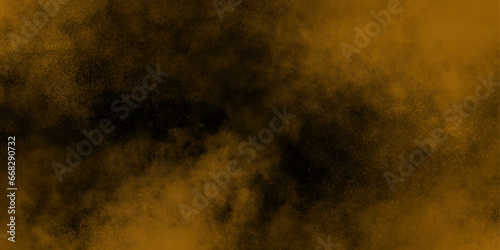 Light brown smoke on black watercolor background for your design, watercolor background victor concept. pattern interior surface. Light brown smoke on black watercolor background for your design.