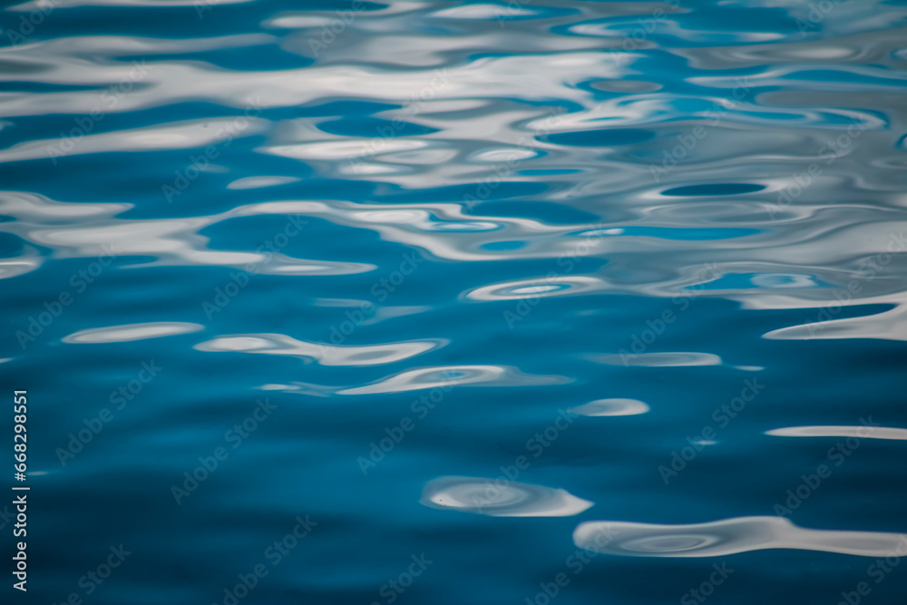 Fototapeta premium Cool Aqua Lake Water Waves & Ripples - Boat Yacht Sailboat Sale Sign or Ad Campaign, Marina, Marine, Club Membership, Country Club Membership, Event Sign, Backdrop, Social Media Post Ad, Invitation