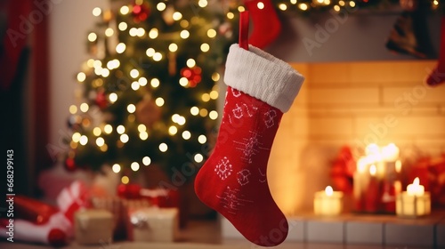 Cozy Christmas Stockings Filled with Warm Wishes
