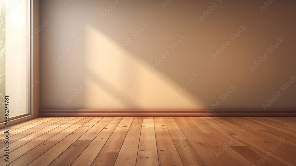 empty modern interior design and wooden floor empty modern interior design and wooden floor