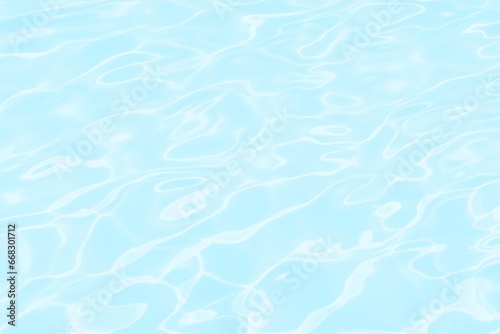 clean blue trensparent water background