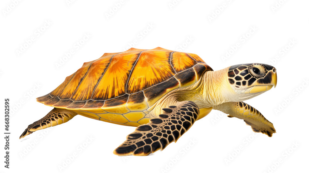 Obraz premium Ocean turtle. PNG