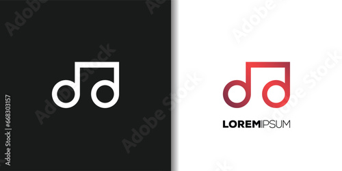 music note logo