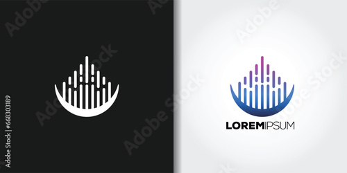 abstract building logo