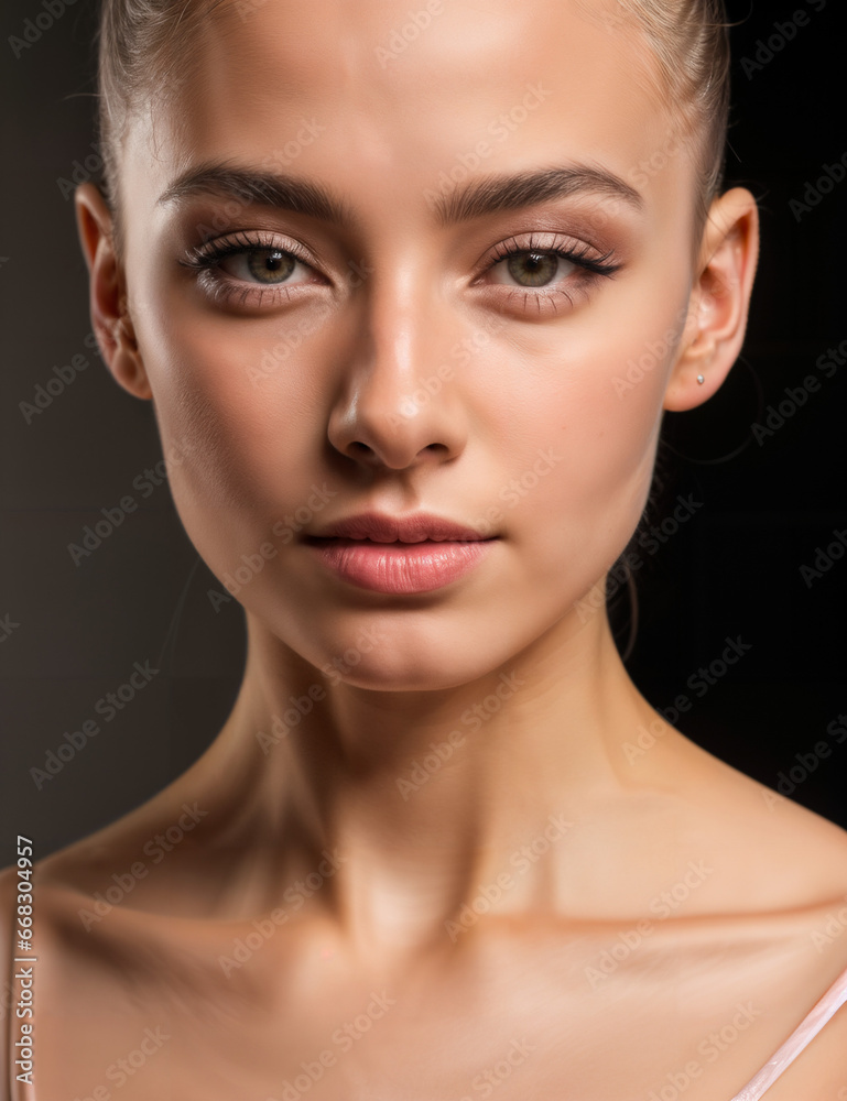 Portrait of a beautiful woman Portrait of a beautiful woman